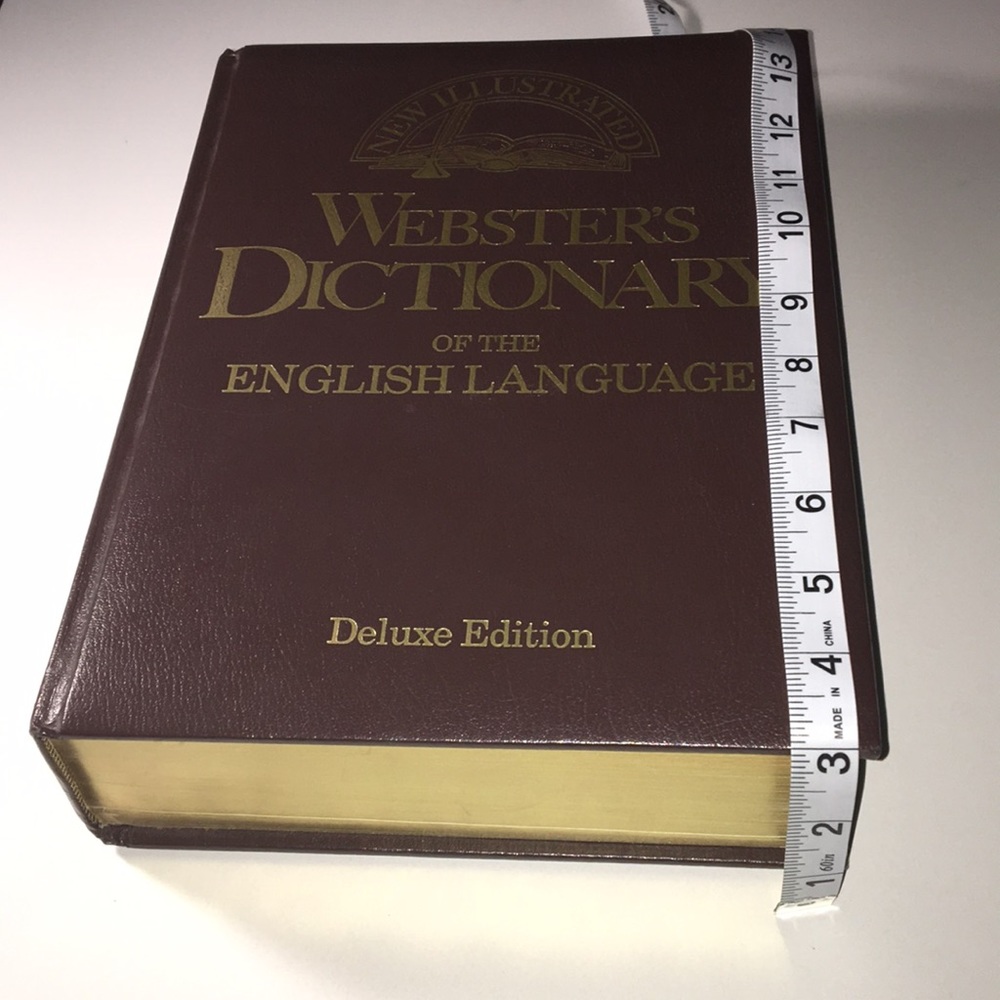 1994 Mint Webster’s dictionary deluxe edition